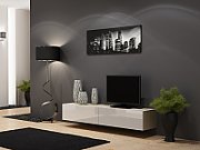 Cama TV Stand VIGO '180' 30/180/40 sonoma/white gloss