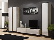 Cama TV Stand VIGO '180' 30/180/40 sonoma/white gloss