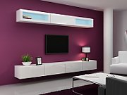 Cama TV stand VIGO 140 30/140/40 white/white gloss