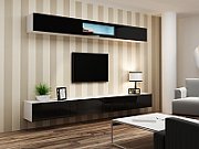 Cama TV stand VIGO 140 30/140/40 white/black gloss