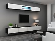 Cama TV stand VIGO 140 30/140/40 black/white gloss