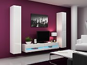 Cama TV stand VIGO NEW 30/180/40 white/white gloss