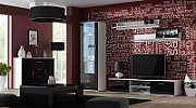 Cama TV stand SOHO 180 white/black gloss