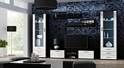 Cama TV stand SOHO 180 black/white gloss