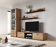Cama TV stand SOHO 180 lefkas oak/black