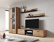Cama TV stand SOHO 180 lefkas oak/black