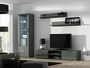 Cama TV stand SOHO 180 grey/grey gloss