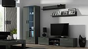 Cama TV stand SOHO 180 grey/grey gloss