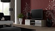 Cama TV stand SOHO 140 sonoma oak/white gloss