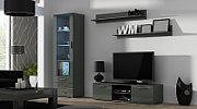 Cama TV stand SOHO 140 grey/grey gloss