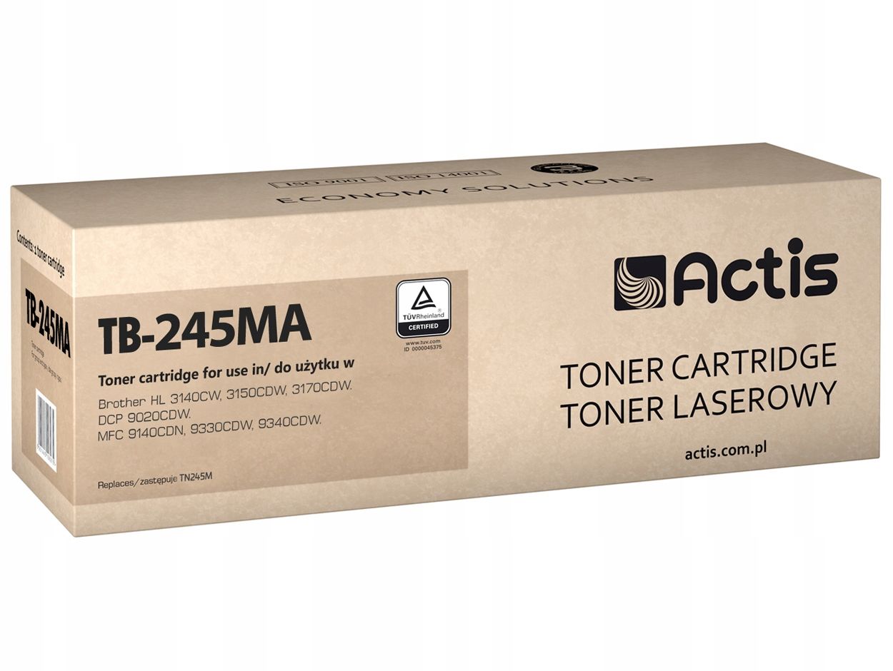 Actis TB-245MA toner for Brother printer Brother TN-245M replacement Standard 2200 pages magenta