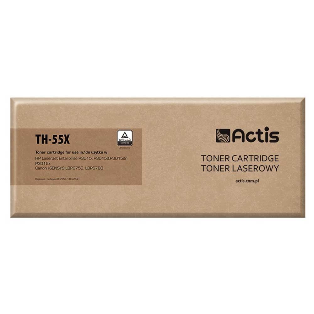 Actis TH-55X toner for HP printer HP 55X CE255X, Canon CRG-724H replacement Standard 12500 pages black