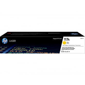 Cartus toner HP W2072A ,Galben ,700 pagini ,Original (117A) 