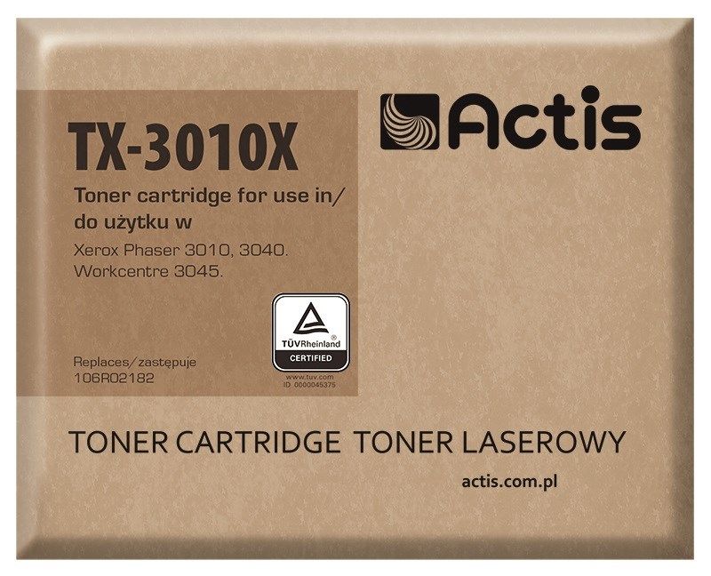 Actis TX-3010X toner for Xerox printer Xerox 106R02182 replacement Standard 2300 pages black