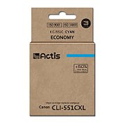 Cartus cerneala Actis KC-551C ,Albastru ,12 ml (compatibil cu Canon KC-551C) 