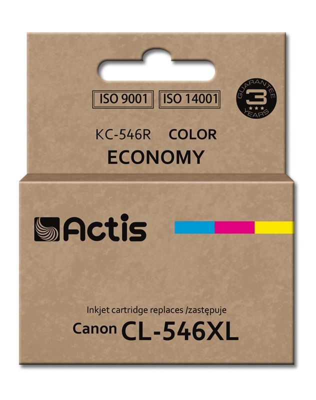 Cartus cerneala Actis KC-546R ,Color ,15 ml (compatibil cu Canon KC-546R) 