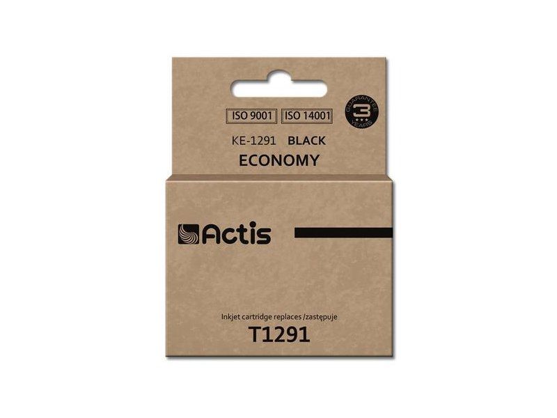 Cartus cerneala Actis KE-1291 ,Negru ,18 ml (compatibil cu Epson KE-1291) 