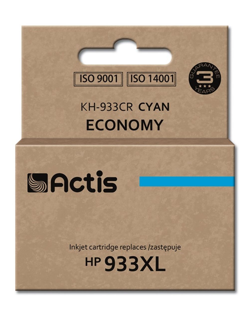 Cartus cerneala Actis KH-933CR ,Albastru ,13 ml (compatibil cu HP KH-933CR) 