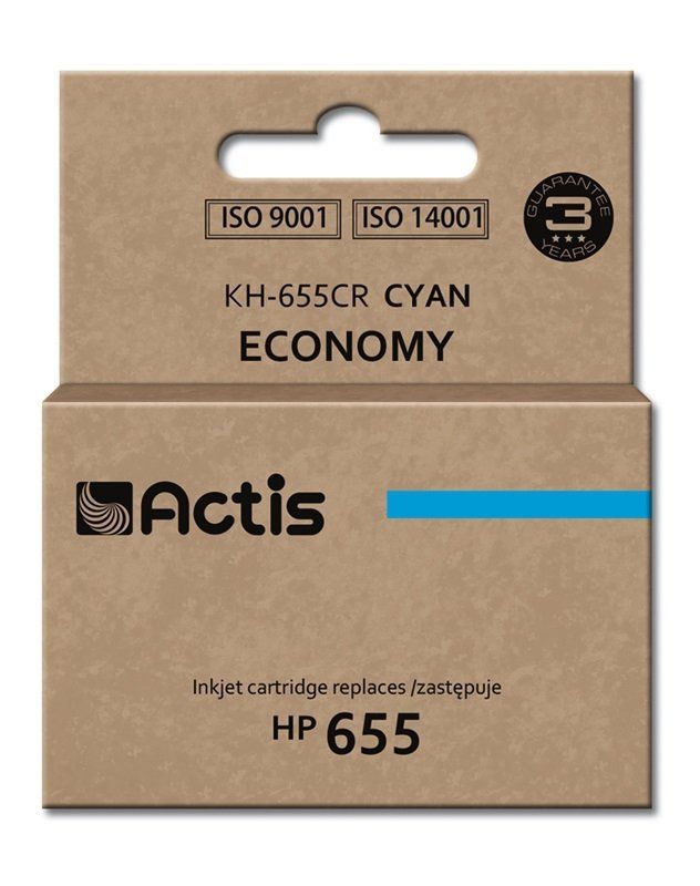 Cartus cerneala Actis KH-655CR ,Albastru ,12 ml (compatibil cu HP KH-655CR) 