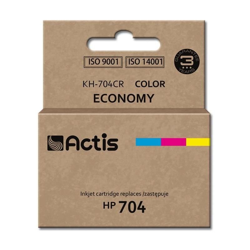 Cartus cerneala Actis KH-704CR ,Color ,9 ml (compatibil cu HP KH-704CR) 