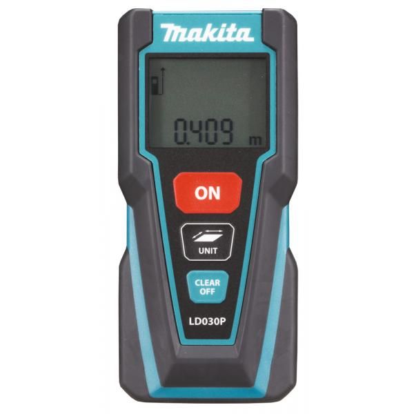 Makita LD030P rangefinder Black, Turquoise 0 - 30 m