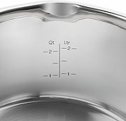 ZWILLING SIMPLIFY 66870-004-0 Pots set Stainless steel 4 pcs. Silver Black