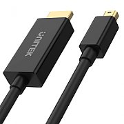UNITEK ADAPTER MINIDP - HDMI, 4K@30HZ, CABLE 2M