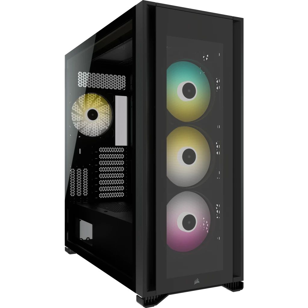 Carcasa Corsair iCUE 7000X RGB, Full Tower, eATX, Negru 