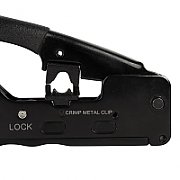 TRUSA scule retelistica, LOGILINK, functii: testare cablu, sertizare mufe, deziz. cablu, sertiz. cablu (punch down), taiere cablu. 4 prod.: tester cablu, cleste sertizare mufe, unealta punch down (sertiz. cablu), cleste dez. cablu, Cat.6A/7,  WZ0070 