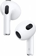 CASTI Apple AirPods with Charging Case (gen 3), albe  mme73zm/a  (include timbru verde 0.15 lei)