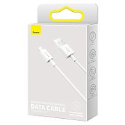 CABLU alimentare si date Baseus Superior, Fast Charging Data Cable pt. smartphone, USB la Micro-USB 2A, 2m, alb  CAMYS-A02  (include TV 0.06 lei)
