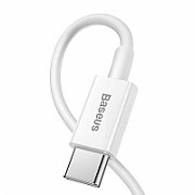 Cablu alimentare si date Baseus  Usb 2.0 (T) - Lightning (T), 25 cm, alb