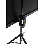 Ecran proiectie cu trepied, 240 x 180 cm, profesional, EliteScreens TR120 Negru, Format 4:3