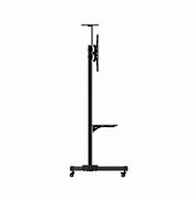 Stand TV Mobil Serioux TV109 32 -70 , dimensiuni: 875x650x1800mm, suport TV reglabil pe înălțime: 1290-1450mm, inclinare suport TV:  +/- 15 °, dimensiune raft AV din oțel: 485x295mm, raft reglabil pe inaltime: 415- 615mm, compatibilitate max VESA: 600x400mm, compatibilitate: 32  -70 , greutate