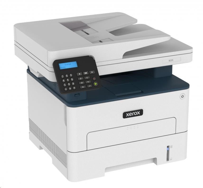 Imprimanta multifunctionala laser monocrom Xerox B225V_DNI, A4, ADF, USB 2.0, Wi-Fi, 36 ppm