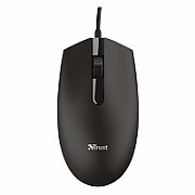 Mouse Trust Basi, cu fir, negru