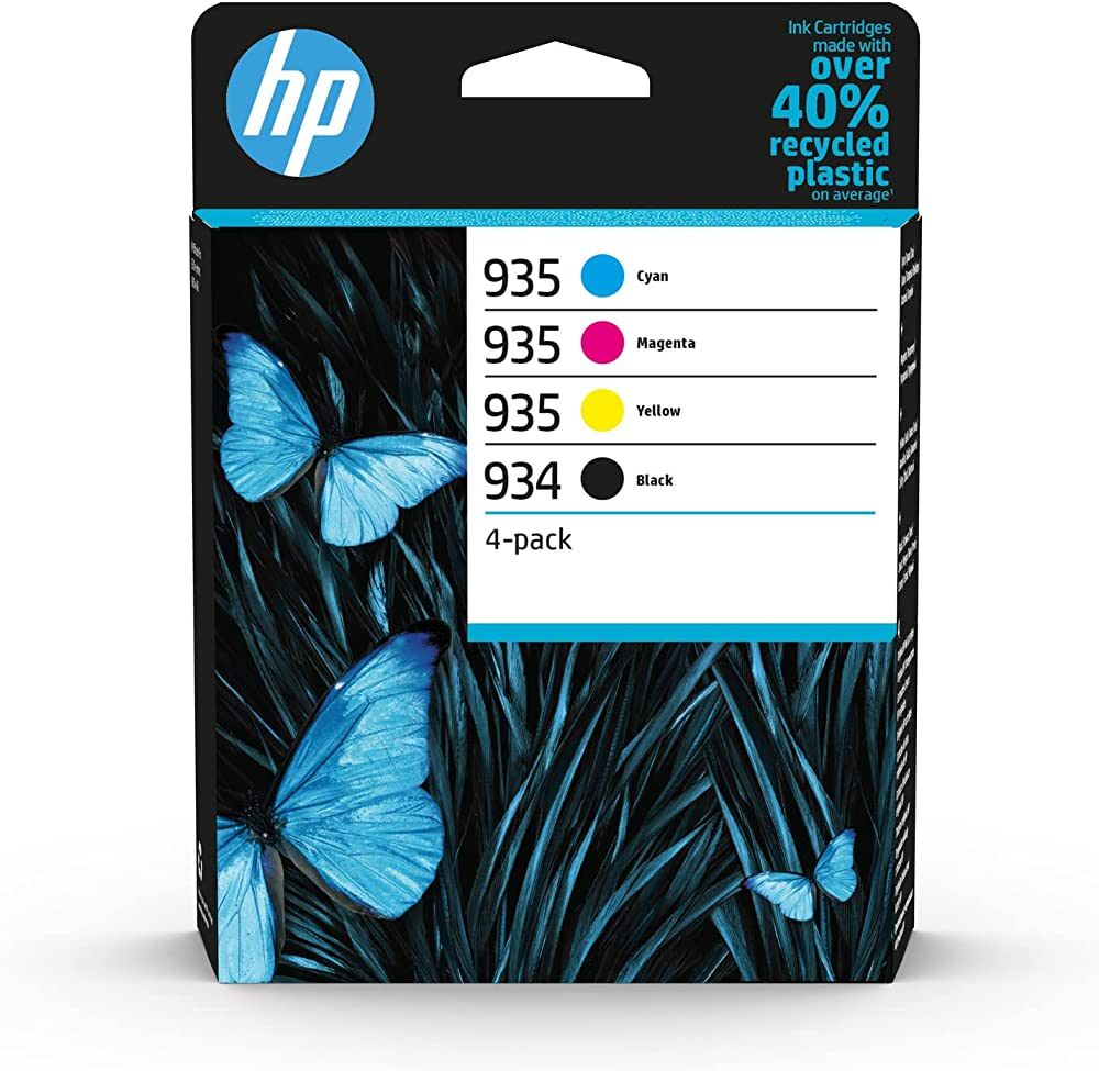 HP HP 934 Black 935 CMY Ink Cartridge 4-Pack