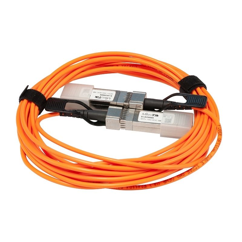 MIKROTIK S+AO0005 10-Gigabit SFP+ Active Optics direct attach cable 5m
