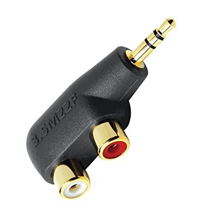Adaptor 1xJack3.5 tata la 2xRCA mama Audioquest Hard Mini/RCA Adaptor