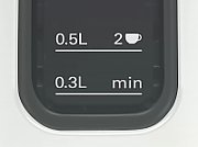 Bosch DesignLine electric kettle 1.7 L 2400 W Black, Silver