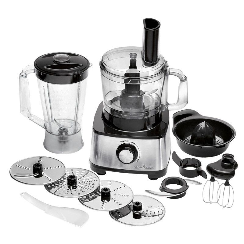ProfiCook PC-KM 1063 food processor 1.75 L Black,Stainless steel 1200 W
