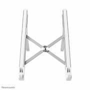 Neomounts by Newstar NSLS010 foldable laptop stand - Silver  Specifications General Min. screen size*: 11 inch Max. screen size*: 17 inch Min. weight: 0 kg Max. weight: 5 kg Screens: 1 Desk mount: Stand  Functionality Type: Tilt Width: 28,9 cm Depth: 3,2 cm Height: 2,7 cm Height adjustment: Manual
