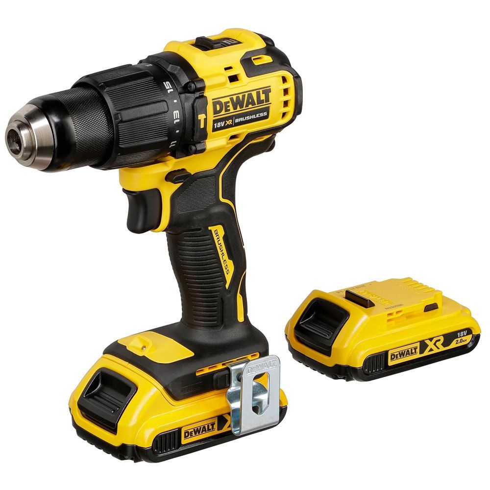 Wkrętarka udarowa 18V 2x2.0ah+ład DCD709D2T DEWALT
