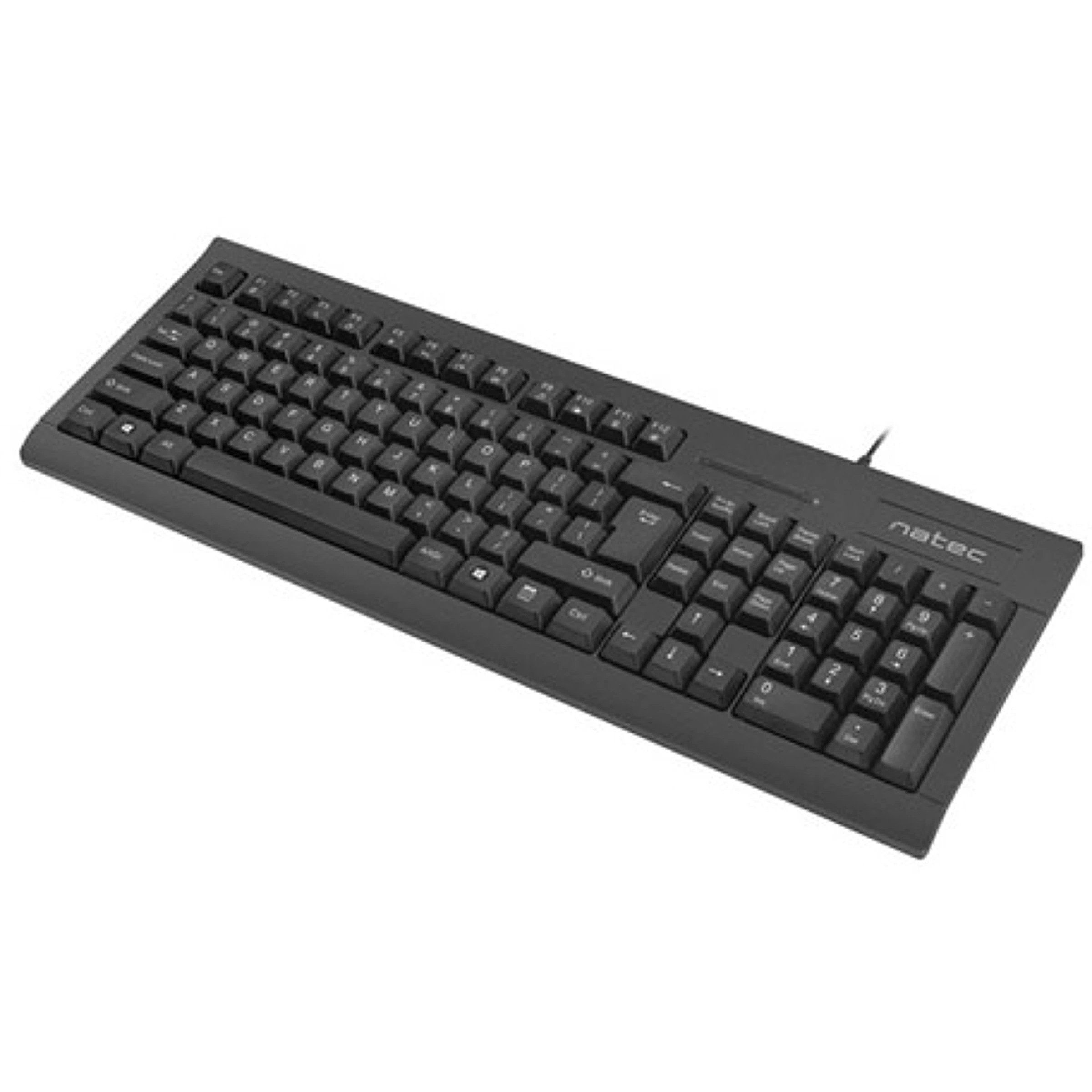 Natec MORAY Keyboard with Smart ID Card Reader