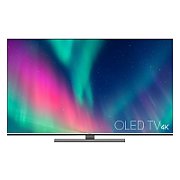 AURORA OLED TV HORIZON 4K-SMART 55HZ9930U/B, 55 , 4K Ultra HD (2160p), Dolby Vision HDR / HDR10+ / HDR10 / HLG + MicroDimming, Digital TV-Tuner DVB-S2/T2/C, HOS 3.0 SmartTV-UI (WiFi built-in) +Netflix +PrimeVideo +Youtube, Amazon Alexa / WW Google Assistant, 1xLAN (RJ45), Wireless Display, DLNA 1.5