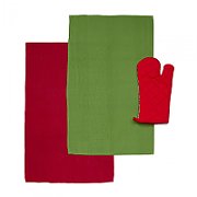 Set manusa bucatarie 3 piese Craciun MIX