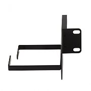 PANOU gestionare cabluri LOGILINK, tip consola L, 19 inch, 1U, cu suport metalic lateral, cu 2 console metalice, negru,  OR113B 