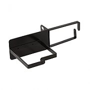 PANOU gestionare cabluri LOGILINK, tip consola L, 19 inch, 1U, cu suport metalic lateral, cu 2 console metalice, negru,  OR113B 