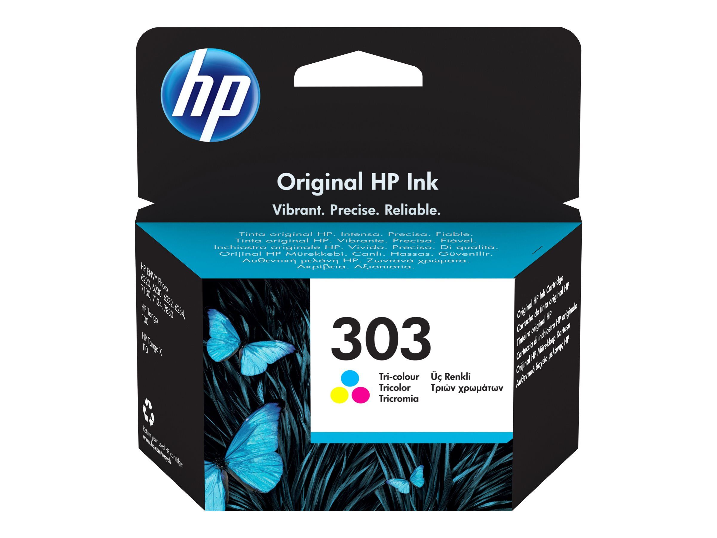 Cartus cerneala HP T6N01AE#UUS ,Color ,4 ml ,Original (303) 