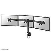 Suport Monitor de Birou Triplu, Neomounts by Newstar FPMA-D700D3, 10  - 27 , VESA 100x100, suporta pana la 8kg, negru